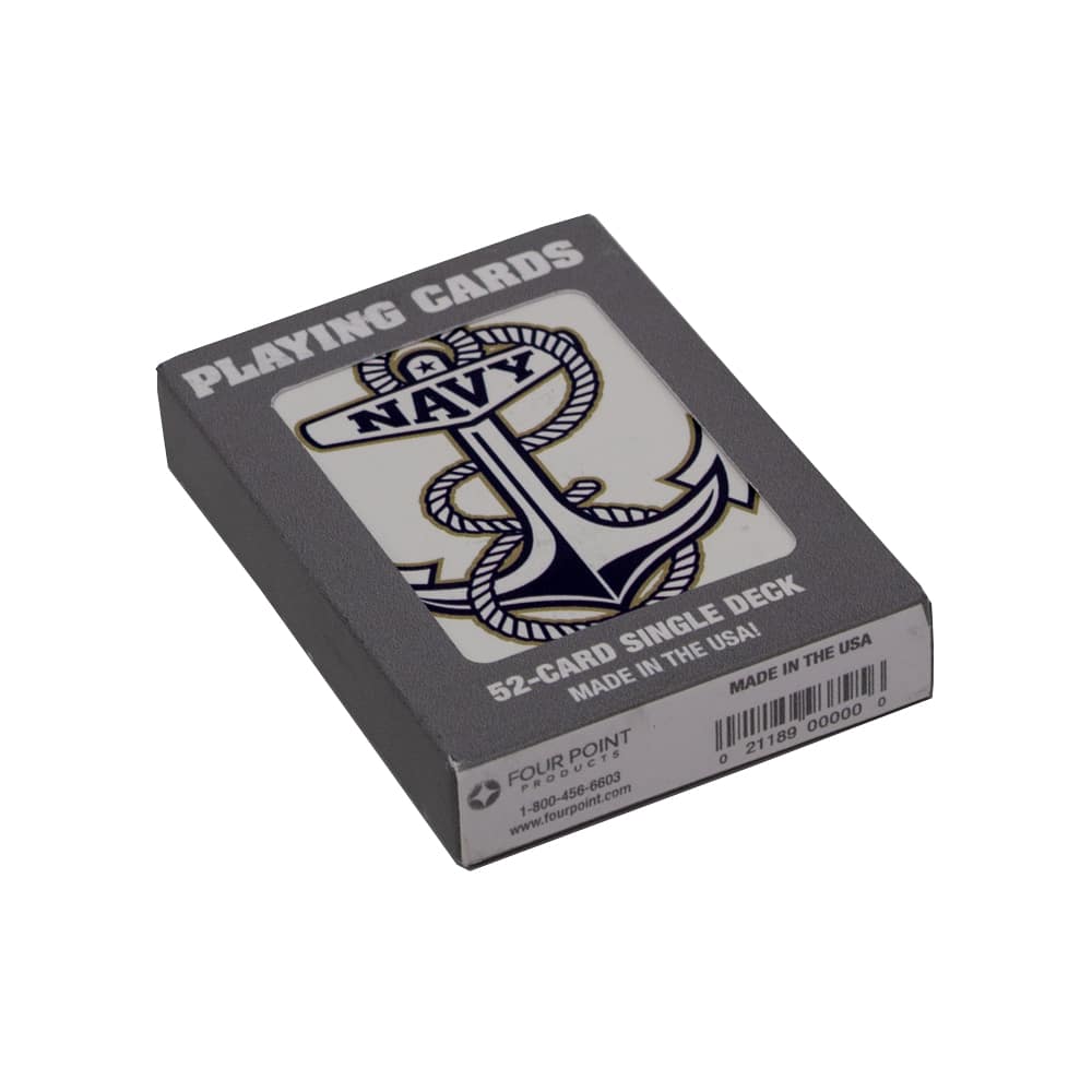 Playing Cards Navy