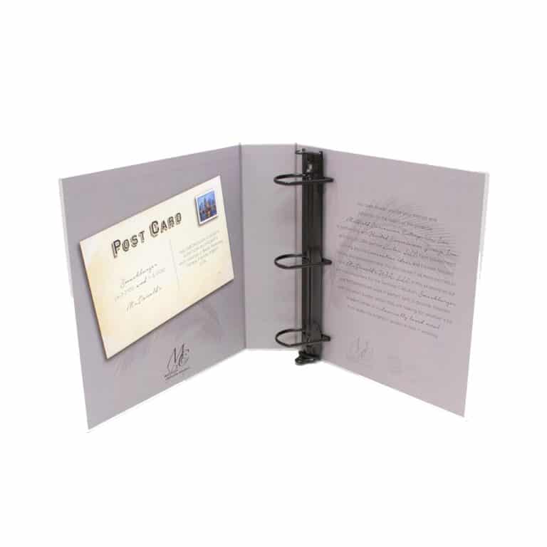 Customized Turned Edge Casemade Binders NAPCO